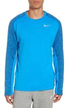 Men's Nike Thermasphere Long Sleeve Running T-shirt - Blue