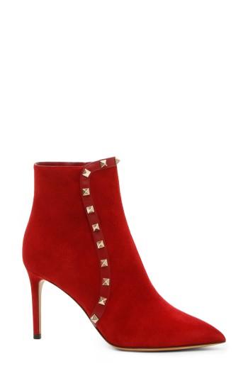 Women's Valentino Garavani Rockstud Bootie Us / 38eu - Black