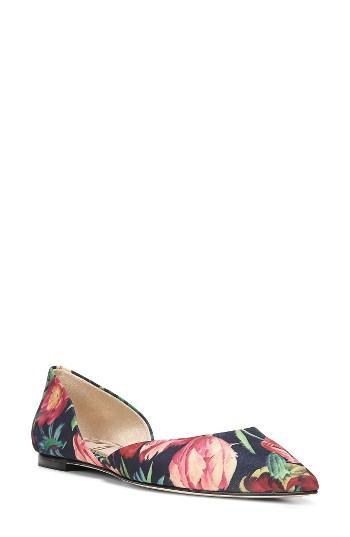 Women's Sam Edelman Rodney Pointy Toe D'orsay Flat M - Blue