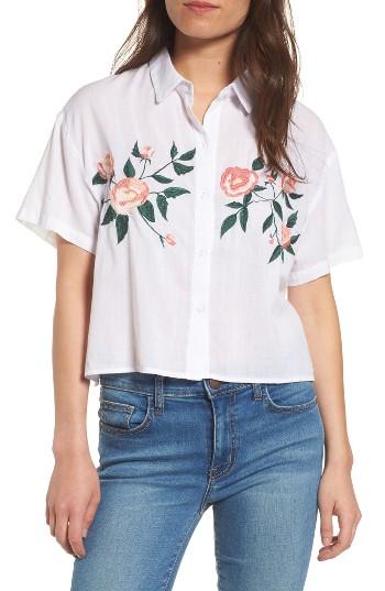 Women's Rails Gretta Embroidered Shirt - White