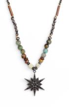 Women's Nakamol Design Star Pendant Beaded Necklace