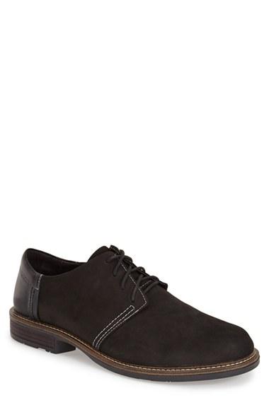 Men's Naot Plain Toe Derby -10.5us / 43eu - Black