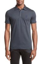 Men's Versace Collection Trim Fit Polo - Blue