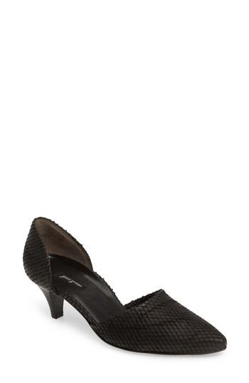 Women's Paul Green 'julia' D'orsay Pump Us / 4.5uk - Black