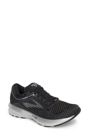 Women's Brooks Levitate Running Shoe B - Black