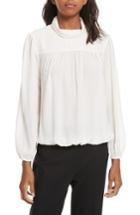 Women's Joie Lively Silk Top - White