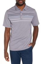 Men's Travis Mathew Malm Stripe Polo - Purple