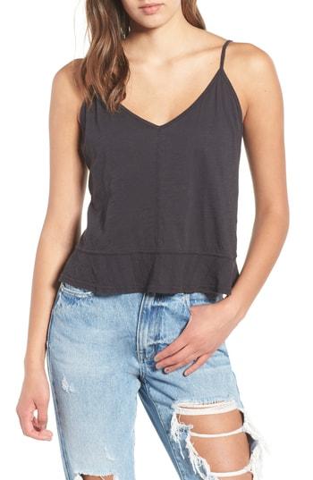 Women's Ten Sixty Sherman Flare Hem Tank Top - Black
