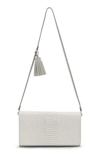 Louise Et Cie Talis Leather Crossbody Wallet - Grey