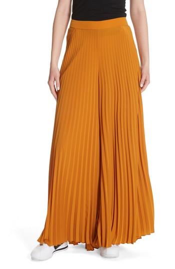 Women's A.l.c. Donovan Pleated Wide Leg Pants - Coral