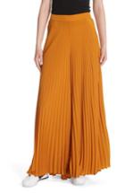 Women's A.l.c. Donovan Pleated Wide Leg Pants - Coral