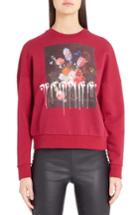 Women's Alexander Mcqueen Paint Drip Graphic Sweatshirt Us / 34 It - Pink