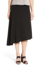 Women's Ming Wang Asymmetrical A-line Knit Skirt