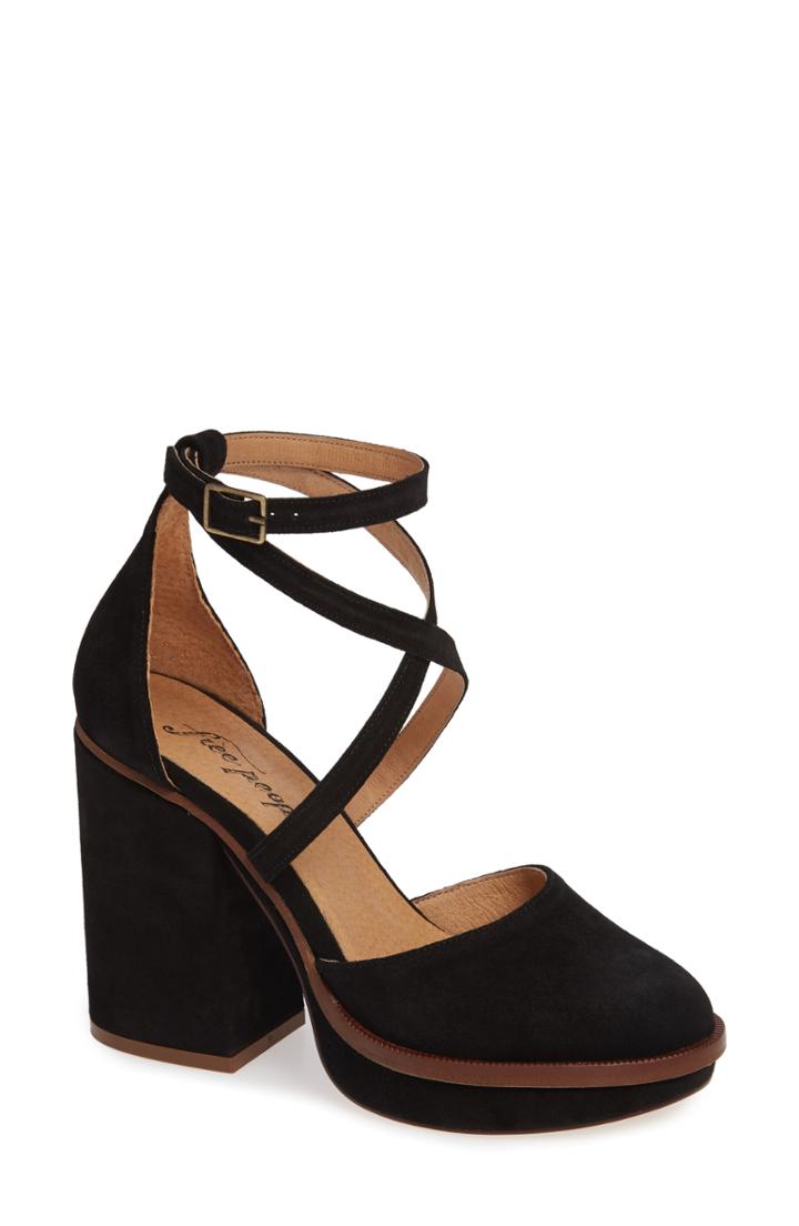 Women's Free People Remi Platform Pump Us / 40eu - Black