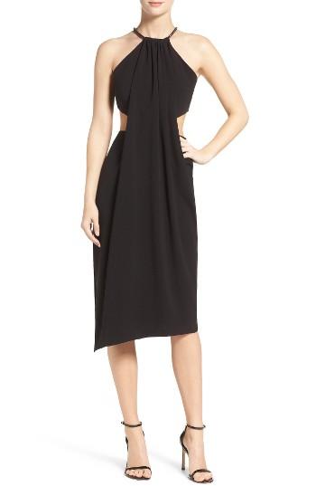Women's Halston Heritage Drape Midi Dress