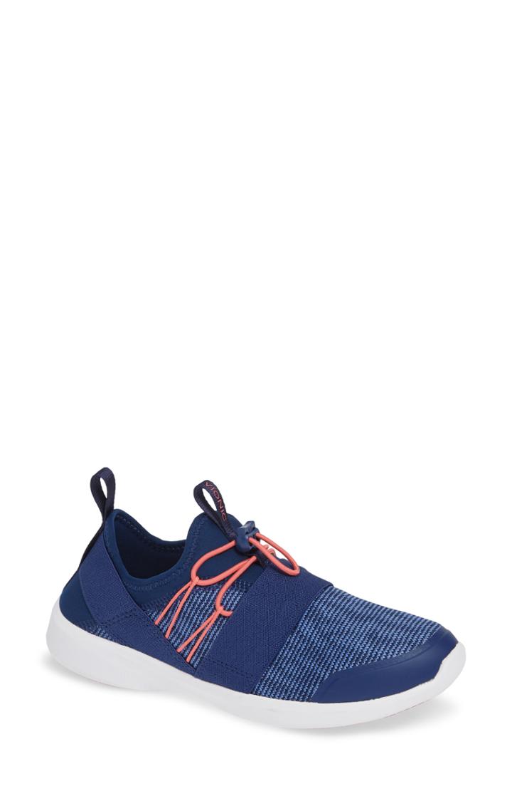 Women's Vionic Alaina Sock Sneaker M - Blue