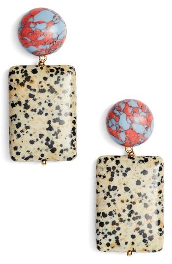 Women's Lele Sadoughi Keepsake Stone Drop Earrings