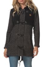 Women's Rip Curl Penny Fleece Jacket - Black