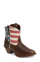 Women's Ariat Old Glory Gracie Western Boot .5 M - Brown