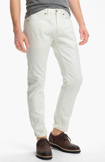 Levi's Made & Crafted Slim Fit Jeans (white)