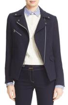 Women's Veronica Beard Lounge Moto Jacket