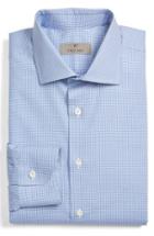 Men's Canali Fit Houndstooth Dress Shirt