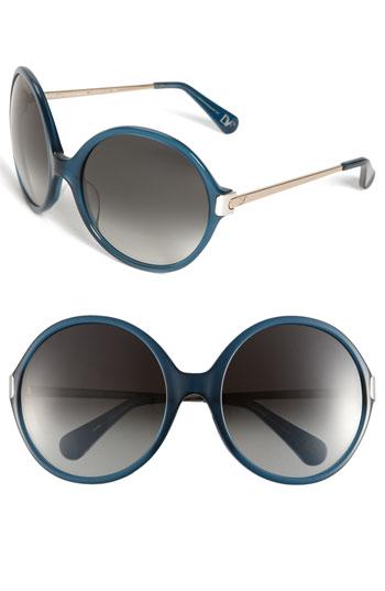 Diane Von Furstenberg 'lais' Oversized Round Sunglasses