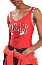 Women's Topshop By Unk Chicago Bulls Bodysuit - Red