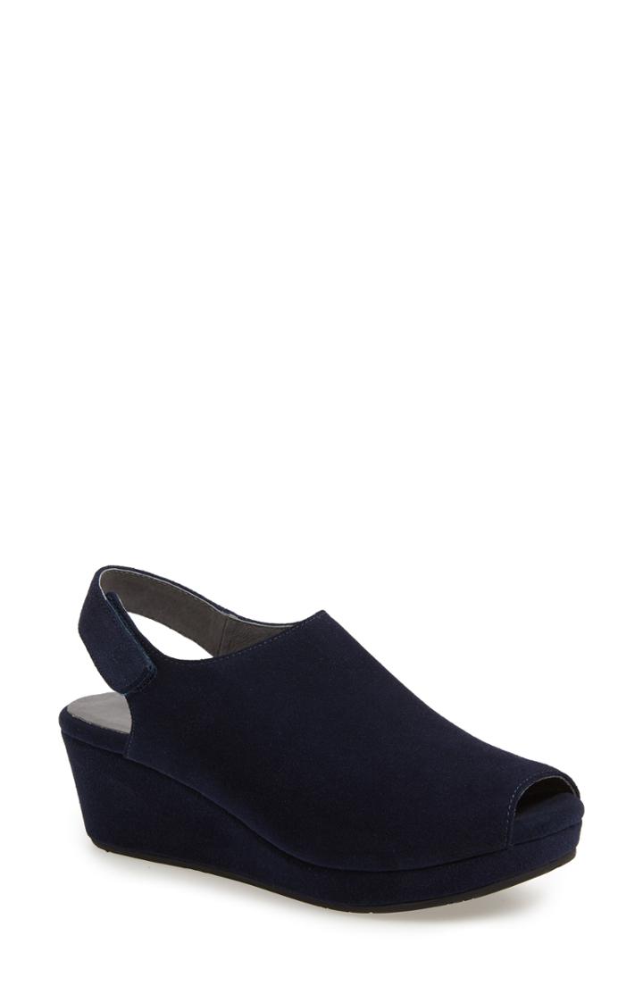 Women's Chocolat Blu Yana Wedge Sandal .5 M - Blue