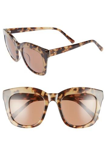 Women's Chelsea28 Kiri 52mm Sunglasses - Java- Gold