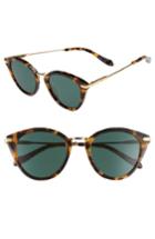 Women's Sonix Quinn 48mm Cat Eye Sunglasses - Brown Tortoise/ Olive