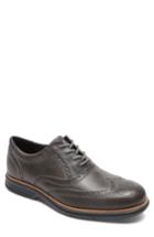 Men's Rockport Total Motion Fusion Wingtip W - Black