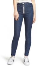 Women's Current/elliott The Ultra High Waist Skinny Jeans - Blue