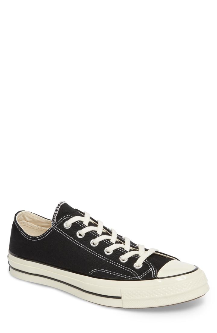 Men's Converse Chuck Taylor All Star 70 Low Top Sneaker .5 M - Black