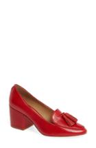 Women's Tory Burch Kira Tassel Pump M - Red