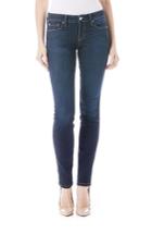 Women's Level 99 Lisa Stretch Distressed Super Skinny Jeans - Blue