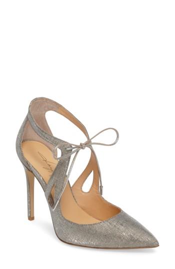 Women's Daya By Zendaya 'aaron' Pointy Toe Pump .5 M - Metallic