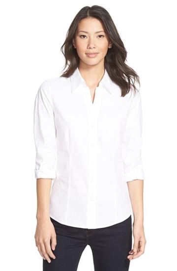 Petite Women's Foxcroft Fitted