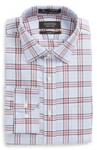 Men's Nordstrom Men's Shop Smartcare(tm) Classic Fit Plaid Dress Shirt .5 33 - Red