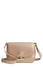Longchamp Roseau Leather Crossbody Bag - Pink
