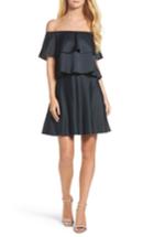 Women's Eliza J Off The Shoulder Popover Dress - Green