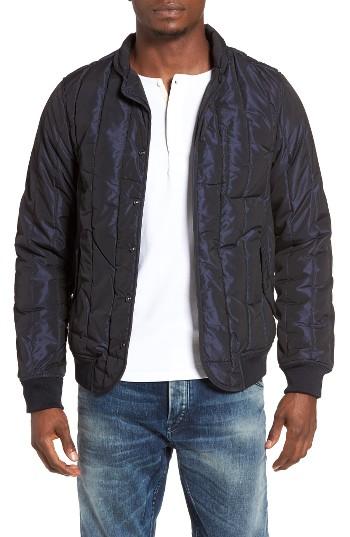 Men's Scotch & Soda Iridescent Moonshine Quilted Bomber Jacket