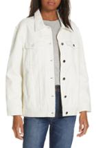 Women's Ba & Sh Tuxla Denim Jacket - Ivory