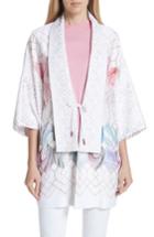 Women's Ted Baker London Koralle Sea Of Clouds Kimono - White