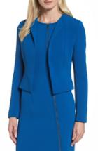 Women's Boss Jerusa Crop Suiting Jacket R - Blue