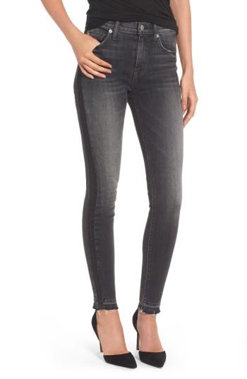 Women's Hudson Jeans Barbara High Waist Super Skinny Jeans - Black