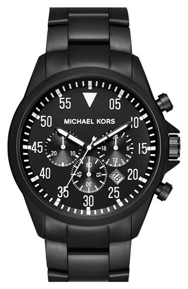 Men's Michael Kors 'gage' Chronograph Bracelet Watch, 45mm