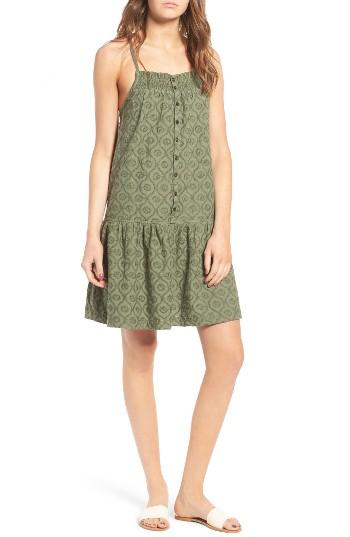Women's Current/elliott The Hazel Embroidered Cotton Dress