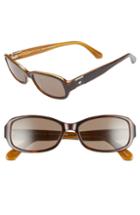 Women's Kate Spade New York Paxton2 53mm Polarized Sunglasses - Dark Havana Polarized