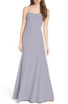 Women's Wtoo Convertible Strap Chiffon Gown - Purple